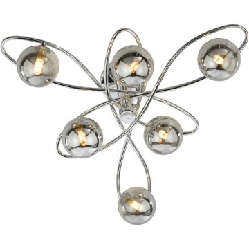 Dar Lighting Lysandra LYS6450 Stropo šviestuvas 6x40w/g9