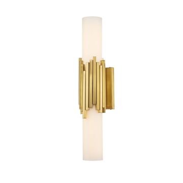 Elstead Lighting Marvele MARVELE-2WB-AB-OPAL Sienos lempa 2x4W/G9 3000K 800lm IP44