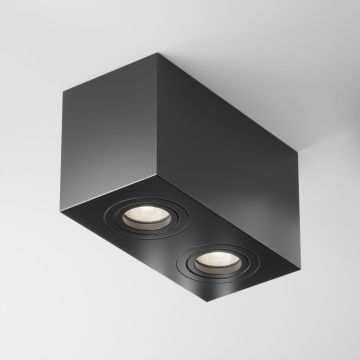 Maytoni ATOM C017CL-02B Lubų šviestuvas 2x50W/GU10 IP20