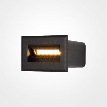 Maytoni BOSCA O045SL-L3B3K Lauko laiptų įmontuojama švieslentė 1x3W/LED 3000K 250LM IP65