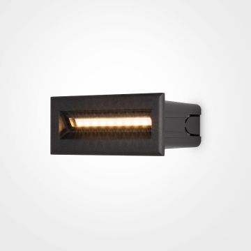 Maytoni BOSCA O045SL-L5B3K Lauko laiptų įmontuojama švieslentė 1x5W/LED 3000K 400LM IP65