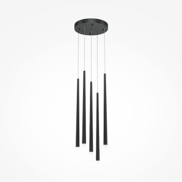 Maytoni CASCADE MOD132PL-L28BK2 Pakabinama lempa 5x30W/LED 4000K 2300LM IP20
