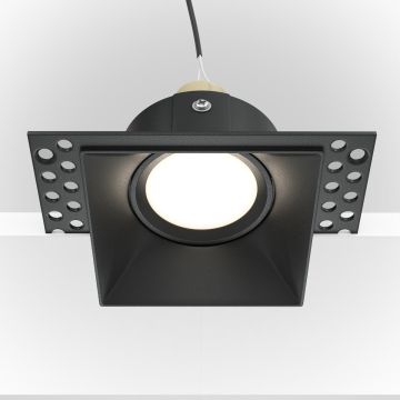 Maytoni DOT DL042-01-SQ-B Įmontuojamas apšvietimas 1x50W/GU10 IP20