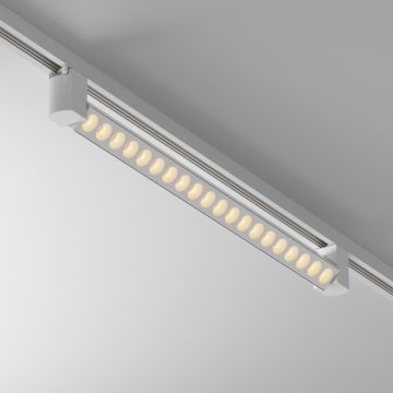 Maytoni POINTS TR010-1-20W3K-M-W Geležinkelio švieslentė 1x20W/LED 3000K 1500LM IP20
