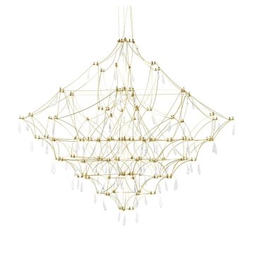 King Home CONSTELATION GOLD MSE1501100126 Pakabinama lempa 99x0,5W/LED 3000K 3960LM IP20