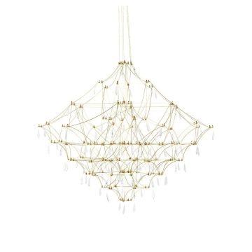 King Home CONSTELATION GOLD MSE1501100128 Pakabinama lempa 1x0,5W/LED 3000K 2640LM IP20