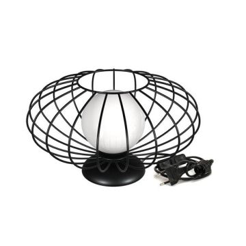 Milagro KRONOS BLACK MLP4430 Stalo lempa 1x60W/E27