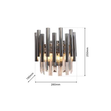 Milagro MADISON ML6936 Sienos lempa 2x40W/E14 IP20