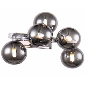 Maytoni DALLAS MOD547WL-05CH Sienos lempa 5xG9/28W IP20