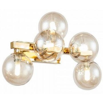 Maytoni DALLAS MOD547WL-05G Sienos lempa 5xG9/28W IP20