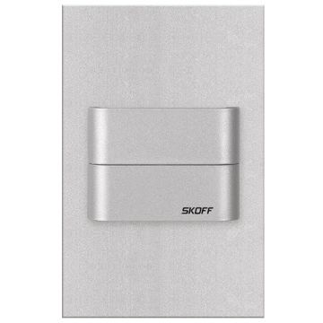 Skoff DUO TANGO DUO Tango Short LED Lauko laiptų įmontuojama švieslentė 1x1,6W/LED