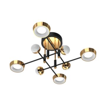 Zuma Line LARA MX7170-8-3BGT Stropo šviestuvas 1x55W/LED 3000K 6500lm IP20