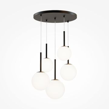 Maytoni BASIC FORM MOD321PL-05B Pakabinama lempa 5x40W/E14 IP20