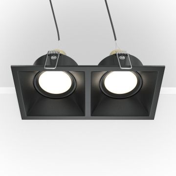 Maytoni DOT DL029-2-02B Įmontuojamas apšvietimas 2x50W/GU10 IP20