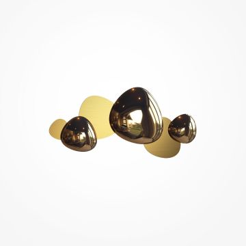 Maytoni JACK-STONE MOD314WL-L13G3K Sienos lempa 3x13W/LED 3000K 550LM IP20