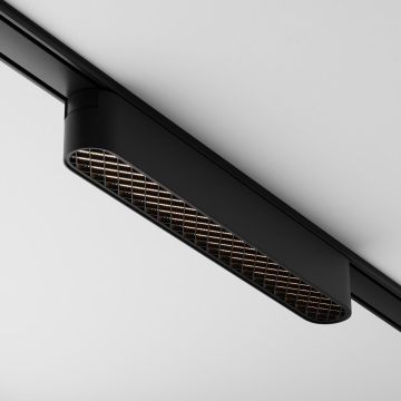 Maytoni BASIS GRID TR084-1-12W3K-B Geležinkelio švieslentė 1x12W/LED 3000K 190LM IP20