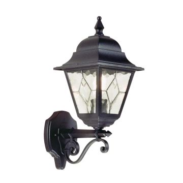 Elstead Lighting NORFOLK NR1-BLK Sienos lempa 1x60W/E27 IP43