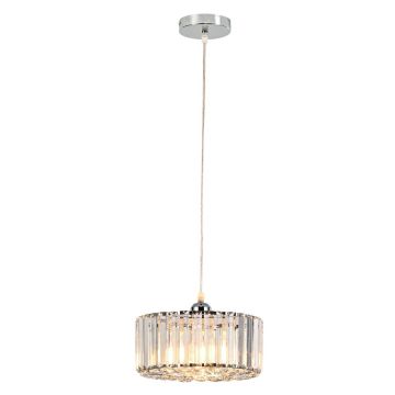 Light Prestige Vetro LP-2910/1P CH round Pakabinama lempa 1x15W/E27 IP20