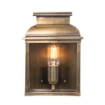 Elstead Lighting OLD BAILEY OLD-BAILEY-BR Sienos lempa 1x60W/E27 IP44