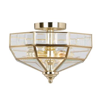 Elstead Lighting OLD PARK OLD-PARK-PB Stropo šviestuvas 2x60W/E27