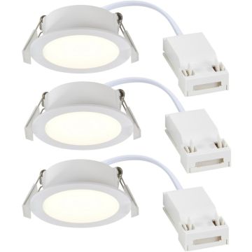Nordlux Olea 2510400101 Įmontuojamas apšvietimas 3x4.4w/led 2700k 345lm ip65