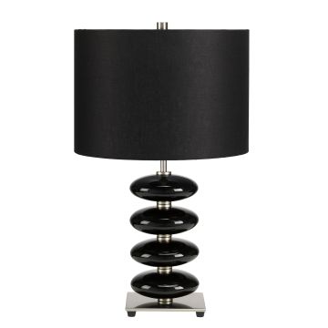 Elstead Lighting ONYX ONYX-TL-BLK Stalo lempa 1x60W/E27