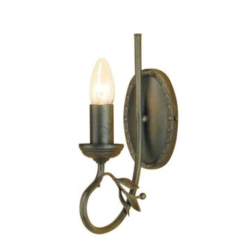 Elstead Lighting OLIVIA OV1-BLK-GOLD Sienos lempa 1x60W/E14