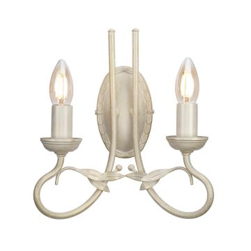 Elstead Lighting OLIVIA OV2-IVORY-GOLD Sienos lempa 2x60W/E14