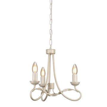 Elstead Lighting OLIVIA OV3-IVORY-GOLD Švieslentė 3x60W/E14