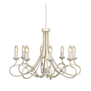 Elstead Lighting OLIVIA OV8-IVORY-GOLD Švieslentė 8x60W/E14
