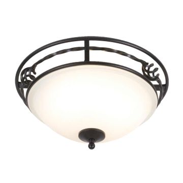 Elstead Lighting PEMBROKE PB-F-A-BLACK Lubų šviestuvas 2x60W/E27