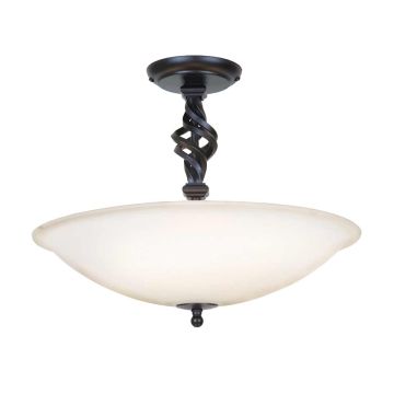 Elstead Lighting PEMBROKE PB-SF-A-BLACK Stropo šviestuvas 3x60W/E14