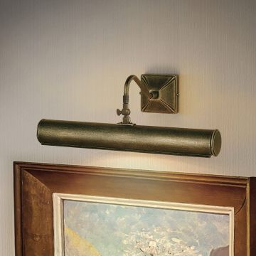 Elstead Lighting PICTURE LIGHTS PL1-20-BLK-GOLD Paveikslų lemputė 2x40W/E14