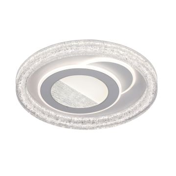 Italux Tempio PLF-54182R-WH Lubų šviestuvas 1x55W/LED 3000K|4000K|6500K 6875lm IP20