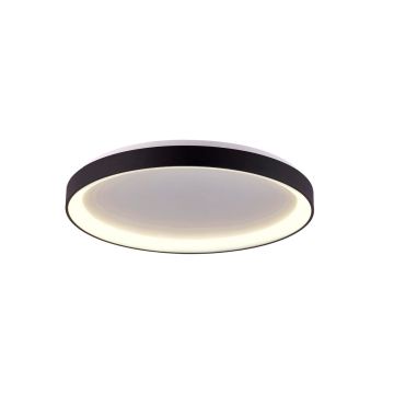 Italux Vico PLF-53675-058RC-BK-3KS4K-TRDIMM Lubų šviestuvas 1x48W/LED 3000K|4000K 3900lm IP20
