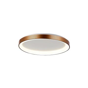 Italux Vico PLF-53675-058RC-GD-3KS4K-TRDIMM Lubų šviestuvas 1x48W/LED 3000K|4000K 3900lm IP20