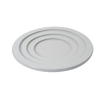 Light Prestige Alune LP-3009/1C WH round Lubų šviestuvas 1x50W/LED 3000K|4000K|6000K 5968lm IP20