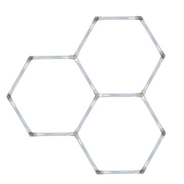 Light Prestige Geometric LP-0209/3C 4K Lubų šviestuvas 15x4W/LED 4000K IP44