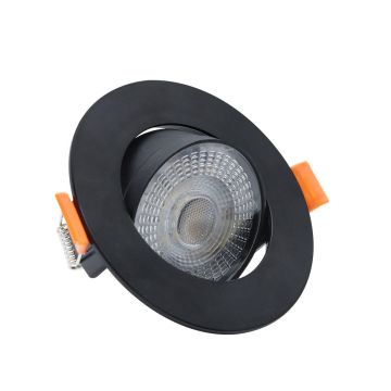 Light Prestige Plus LP-1506/1RS BK Įmontuojamas apšvietimas 1x7W/LED 3000K|4000K|6000K 622lm IP20