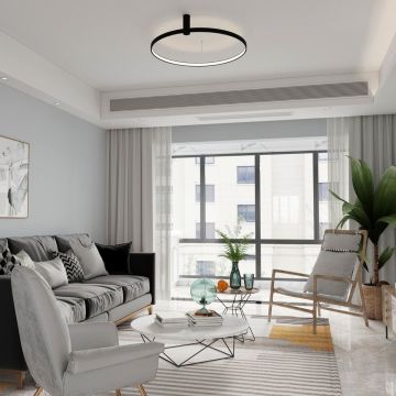 Light Prestige Ring LP-909/1C S BK CCT Pakabinama lempa 1x35W/LED 3000K|4000K|6000K IP20