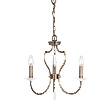 Elstead Lighting PIMLICO PM3-DB Švieslentė 3x60W/E14