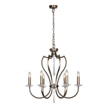 Elstead Lighting PIMLICO PM6-DB Švieslentė 6x60W/E14