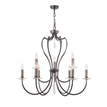 Elstead Lighting PIMLICO PM9-DB Švieslentė 9x60W/E14