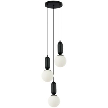 Italux ALDEVA PND-02340-3S-BK Pakabinama lempa 3x40W/E27 IP20