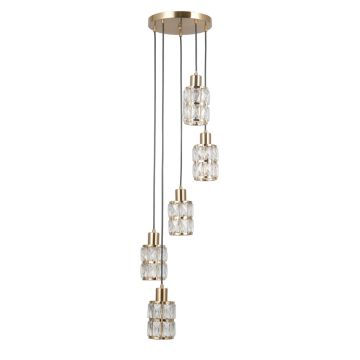 Italux Alma PND-40668-5-HBR Pakabinama lempa 5x40W/E27 IP20