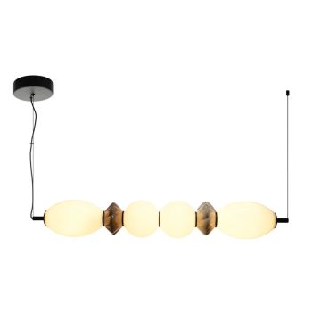 Italux Balos PND-94921-4A-BK Pakabinama lempa 1x23W/LED 3000K 2840lm IP20