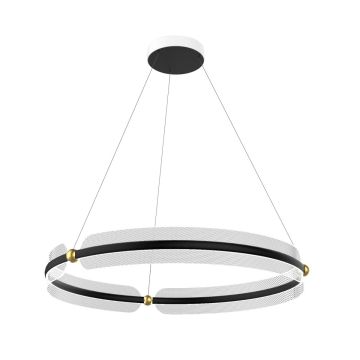 Italux Faris PND-62738-53W-3K-BK-GD Pakabinama lempa 1x53W/LED 3000K 3600lm IP20