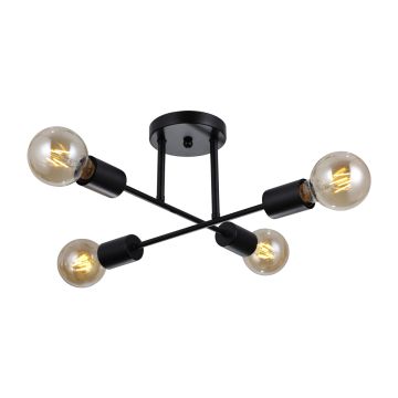 Italux FORMIO PND-4052-4-BL Stropo šviestuvas 4x40W/E27 IP20