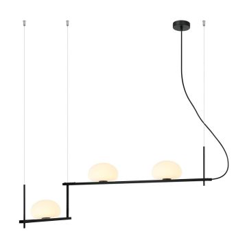 Italux KERNIO PND-357783-BK+W Pakabinama lempa 3x25W/G9 IP20