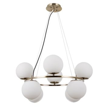 Italux LAROSA PND-33453-4-4-ABR Pakabinama lempa 8x5W/E27 IP20